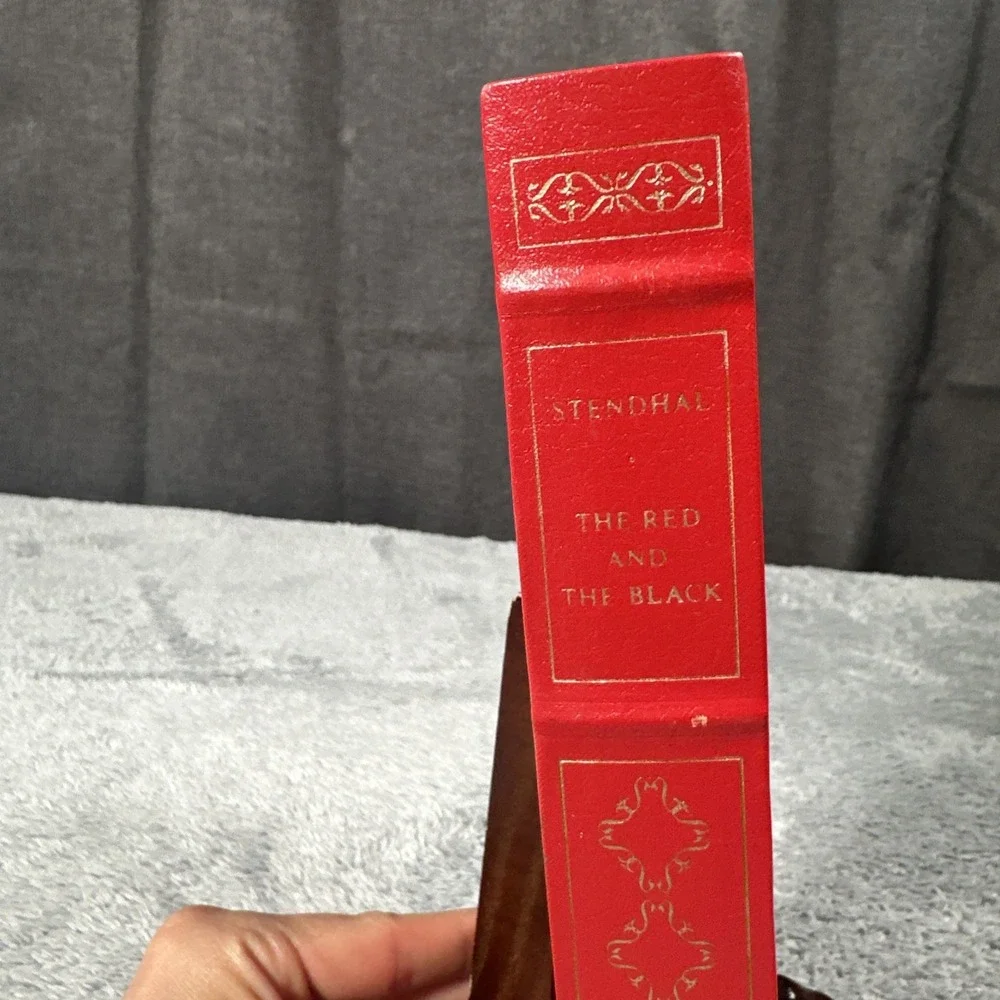 Franklin Library The Red and The Black by Stendhal 1982 Decorative Book Leather